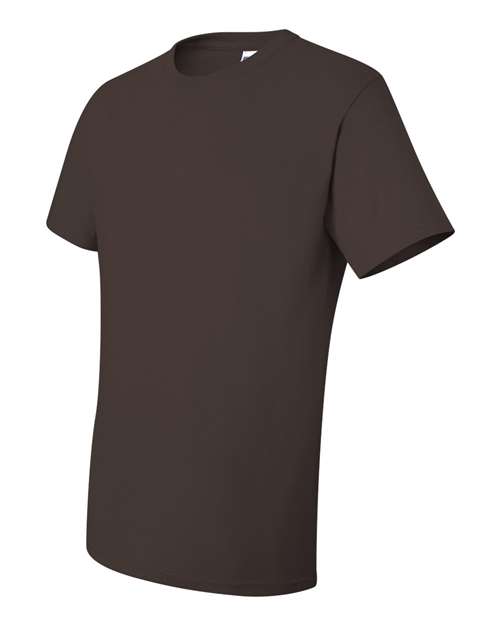 JERZEES Dri-Power® 50/50 T-Shirt 29MR Charcoal Grey Custom Embroidered Business Logo
