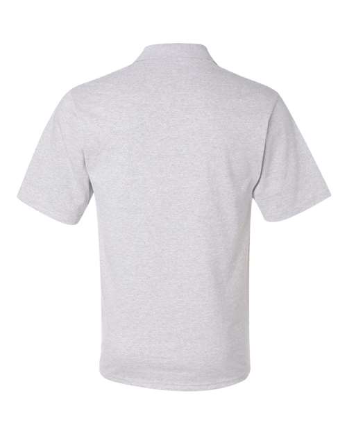 JERZEES Dri-Power® 50/50 T-Shirt 29MR White Custom Embroidered Business Logo