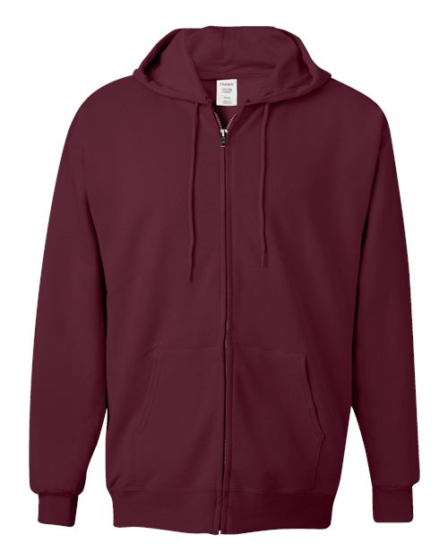 Hanes Ultimate Cotton® Full-Zip Hooded Sweatshirt F280