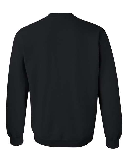 Gildan Heavy Blend™ Crewneck Sweatshirt 18000 Ash Custom Embroidered Business Logo