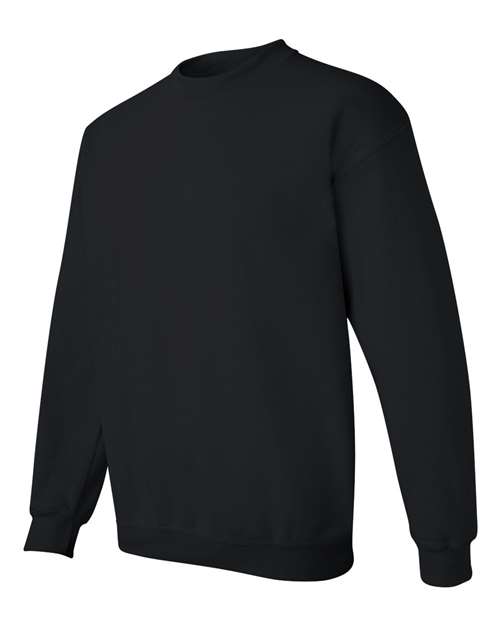 Gildan Heavy Blend™ Crewneck Sweatshirt 18000 Ash Custom Embroidered Business Logo