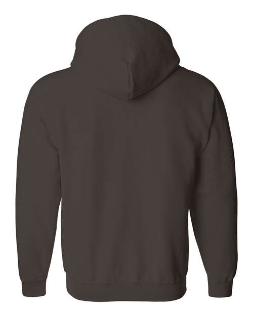 Gildan Heavy Blend™ Full-Zip Hooded Sweatshirt 18600 Carolina Blue Custom Embroidered Business Logo