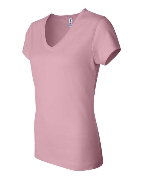 BELLA + CANVAS Organic Tee 6005 Custom Embroidered Business Logo