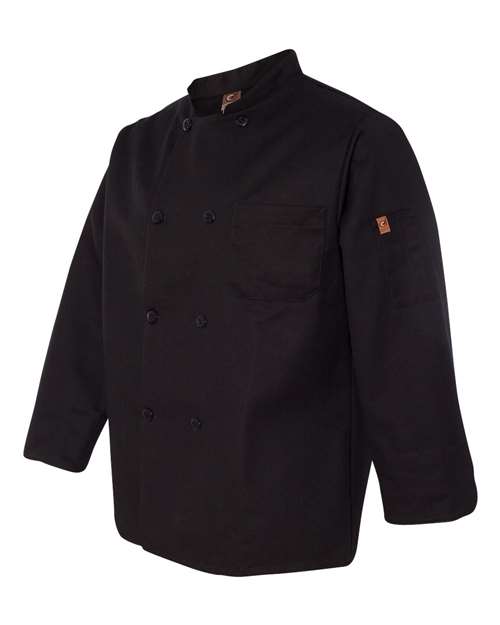 Chef Designs Garnish Chef Coat KT74 Custom Embroidered Business Logo