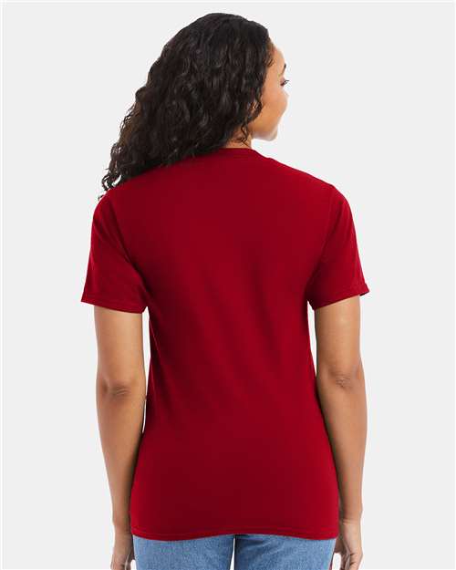 Hanes Beefy-T® T-Shirt 5180 Deep Red