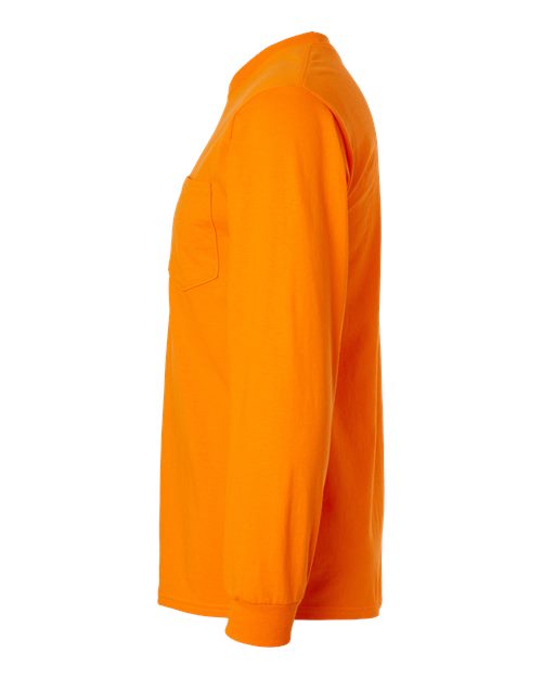 Gildan Ultra Cotton® Long Sleeve Pocket T-Shirt 2410