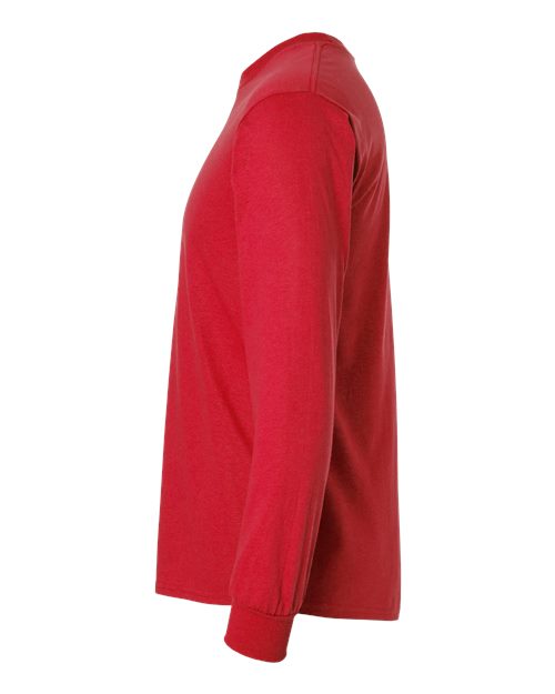 Gildan Ultra Cotton® Long Sleeve T-Shirt 2400 Red