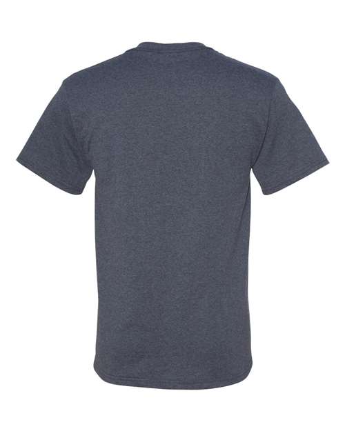 JERZEES Dri-Power® 50/50 T-Shirt 29MR True Red Custom Embroidered Business Logo