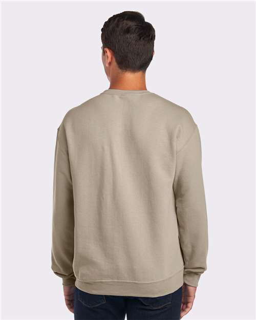 JERZEES NuBlend® Crewneck Sweatshirt 562MR Sandstone