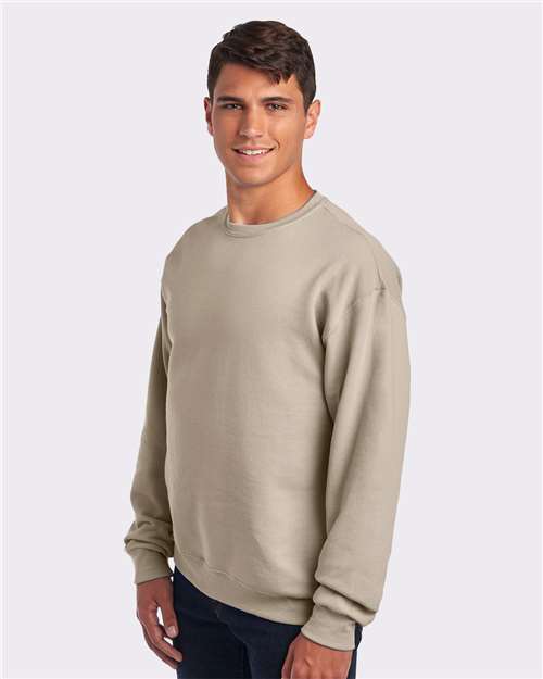 JERZEES NuBlend® Crewneck Sweatshirt 562MR Sandstone