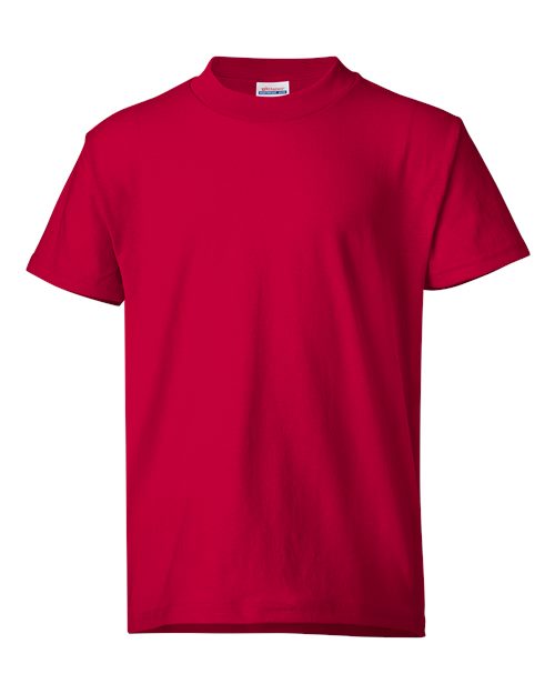 Hanes Ecosmart™ Youth T-Shirt 5370 Deep Red