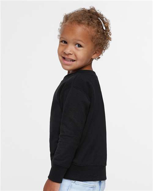 Rabbit Skins Toddler Fleece Crewneck Sweatshirt 3317
