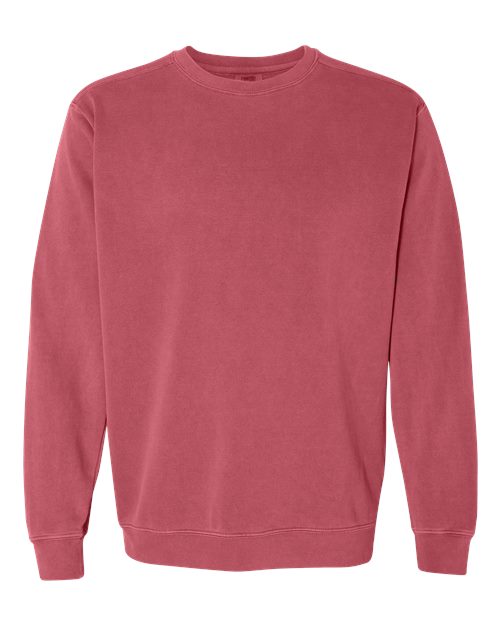Comfort Colors Youth Attain Two-Button Jersey 1566 Chambray Custom Embroidered Business Logo