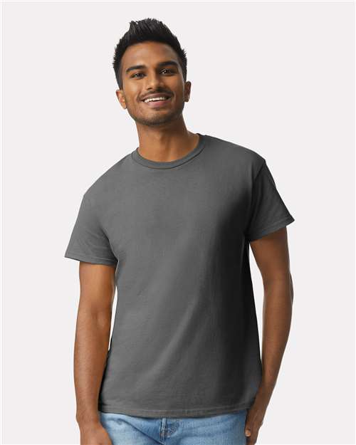 Custom Embroidered Gildan Ultra Cotton® T-Shirt 2000 Charcoal