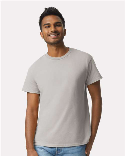 Custom Embroidered Gildan Ultra Cotton® T-Shirt 2000 Ice Grey