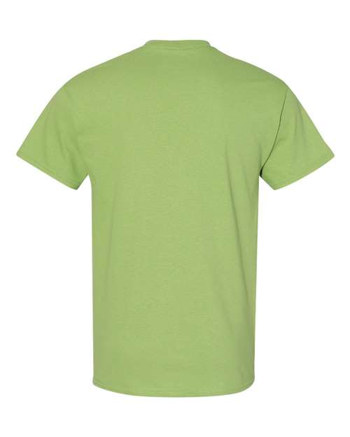 Gildan USA-Made Fine Jersey T-Shirt 5000 Irish Green Custom Embroidered Business Logo