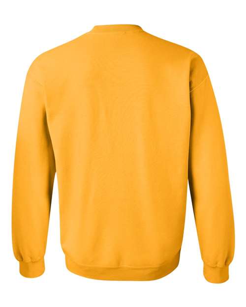 Gildan Heavy Blend™ Crewneck Sweatshirt 18000 Gold Custom Embroidered Business Logo