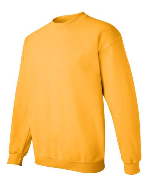 Gildan Heavy Blend™ Crewneck Sweatshirt 18000 Gold Custom Embroidered Business Logo