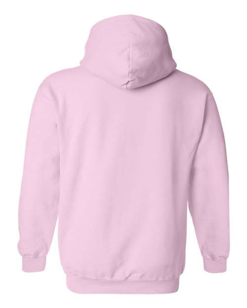 Gildan Heavy Blend™ Hooded Sweatshirt 18500 Light Blue Custom Embroidered Business Logo