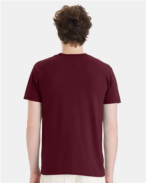 Hanes Perfect-T T-Shirt 4980 Maroon