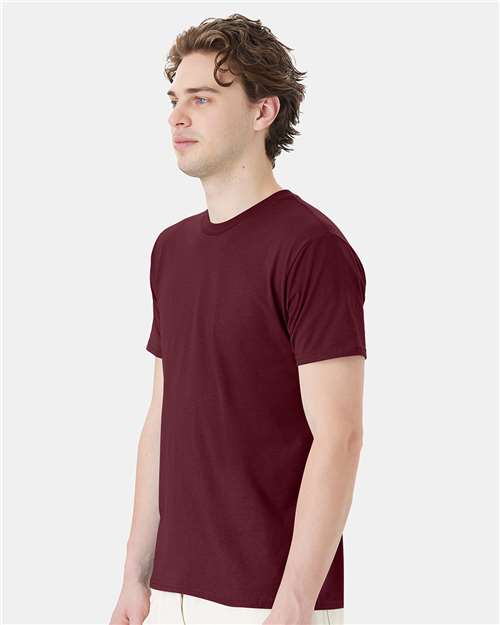 Hanes Perfect-T T-Shirt 4980 Maroon