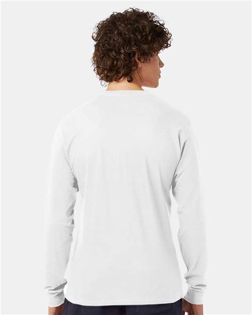 Champion Long Sleeve T-Shirt CC8C Custom Embroidered Business Logo