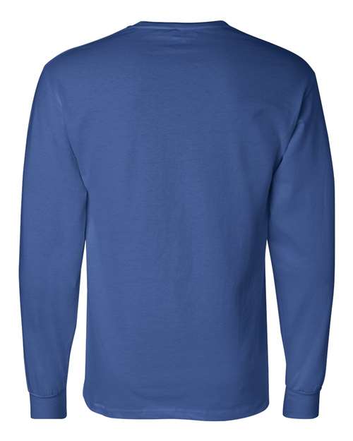 Champion Long Sleeve T-Shirt CC8C Custom Embroidered Business Logo