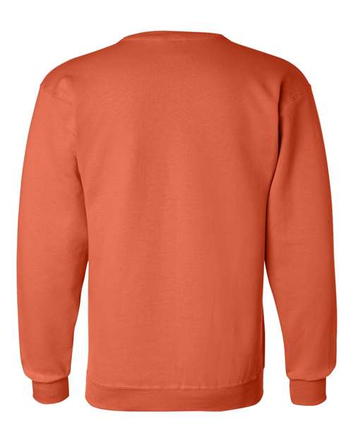 Champion Powerblend® Crewneck Sweatshirt S600 Navy Heather Custom Embroidered Business Logo