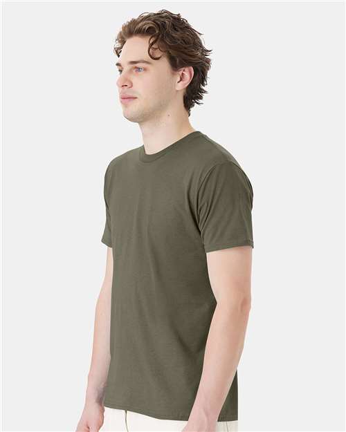 Hanes Perfect-T T-Shirt 4980 Fatigue Green