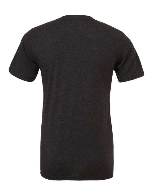 BELLA + CANVAS Triblend Tee 3413 Cement Triblend Custom Embroidered Business Logo