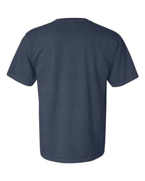 Comfort Colors Garment-Dyed Heavyweight T-Shirt 1717 Denim Custom Embroidered Business Logo