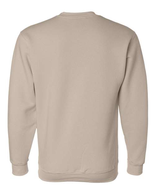 Bayside USA-Made Crewneck Sweatshirt 1102 Sand