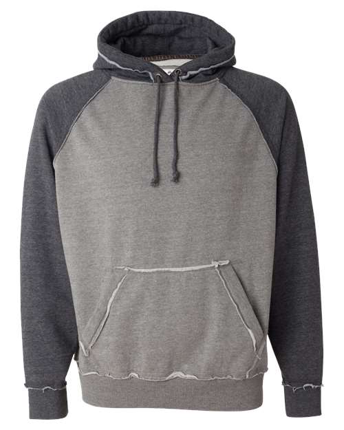 J. America Vintage Heather Hooded Sweatshirt 8885