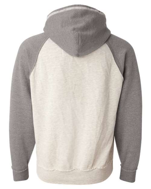 J. America Vintage Heather Hooded Sweatshirt 8885