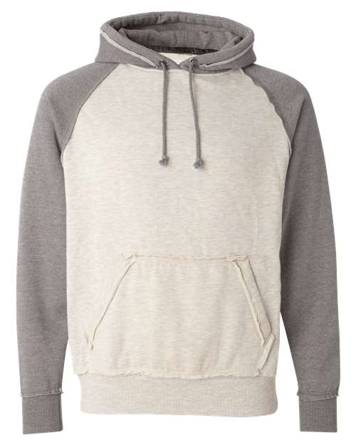 J. America Vintage Heather Hooded Sweatshirt 8885