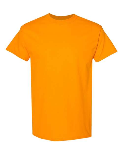 Gildan USA-Made Fine Jersey T-Shirt 5000 Tennessee Orange Custom Embroidered Business Logo