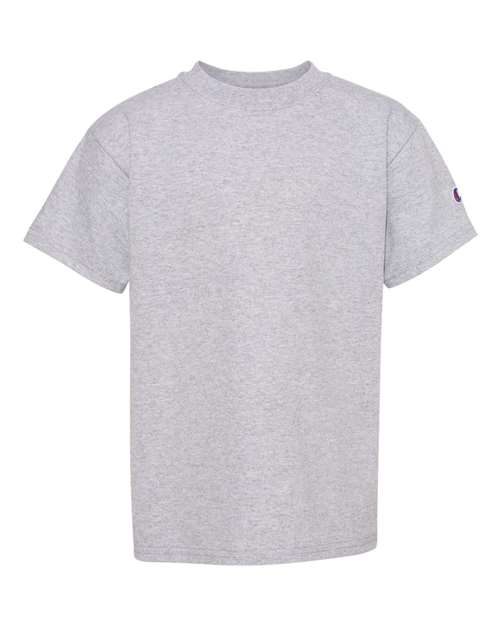 Champion Youth Tagless T-Shirt T435 Custom Embroidered Business Logo
