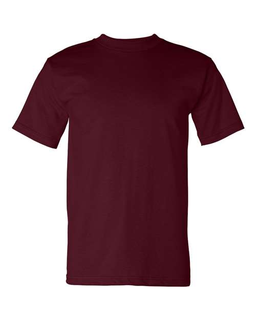 Bayside USA-Made Heavyweight T-Shirt 5100 Burgundy