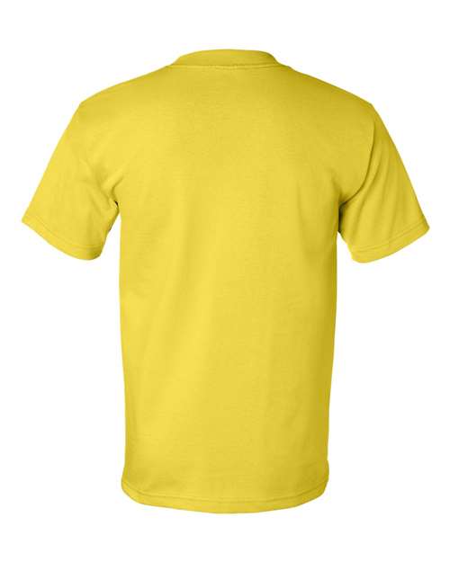 Bayside USA-Made Heavyweight T-Shirt 5100 Pacific Yellow