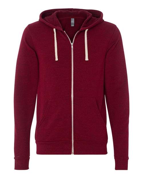 BELLA + CANVAS Triblend Sponge Fleece Full-Zip Hoodie 3909