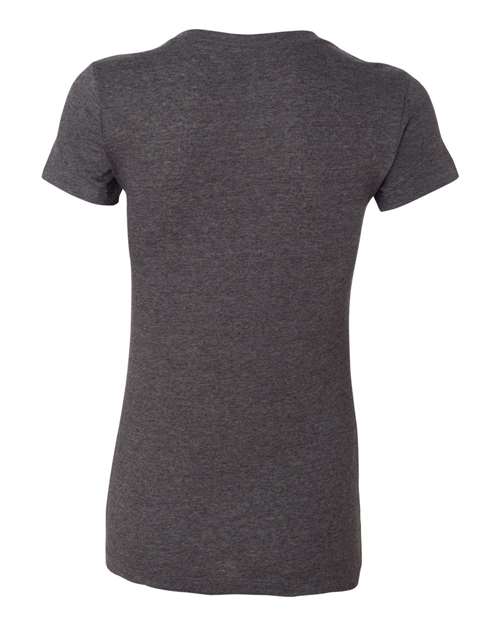 BELLA + CANVAS Women's Slim Fit Tee 6004 Dark Grey Heather