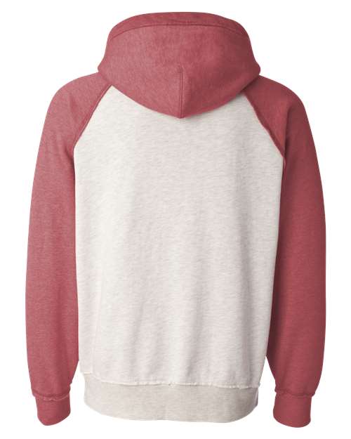 J. America Vintage Heather Hooded Sweatshirt 8885