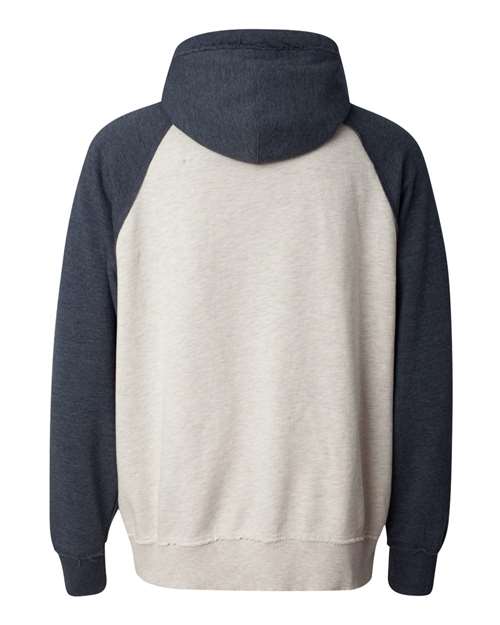 J. America Vintage Heather Hooded Sweatshirt 8885