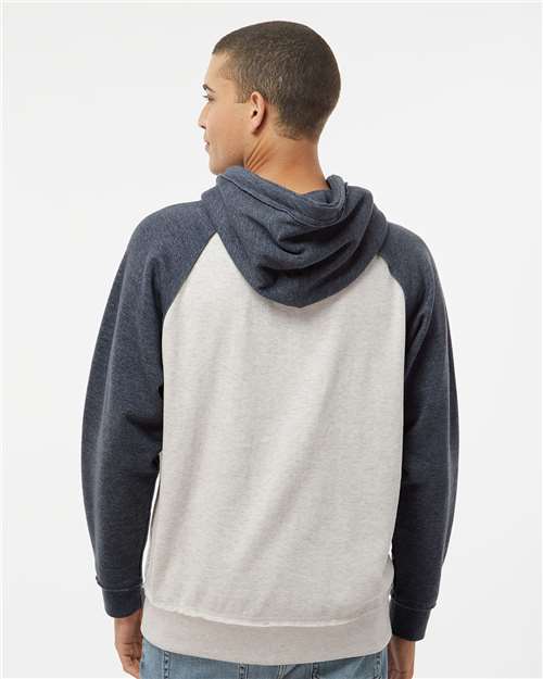 J. America Vintage Heather Hooded Sweatshirt 8885