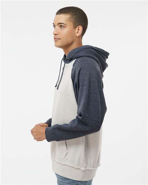 J. America Vintage Heather Hooded Sweatshirt 8885