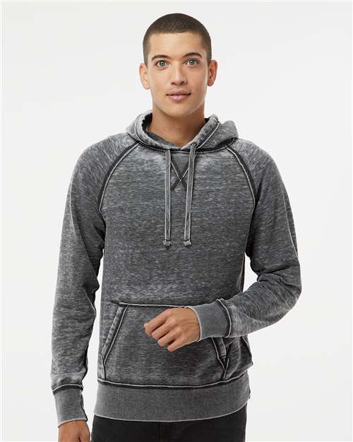 Custom Embroidered J. America Vintage Zen Fleece Hooded Sweatshirt 8915