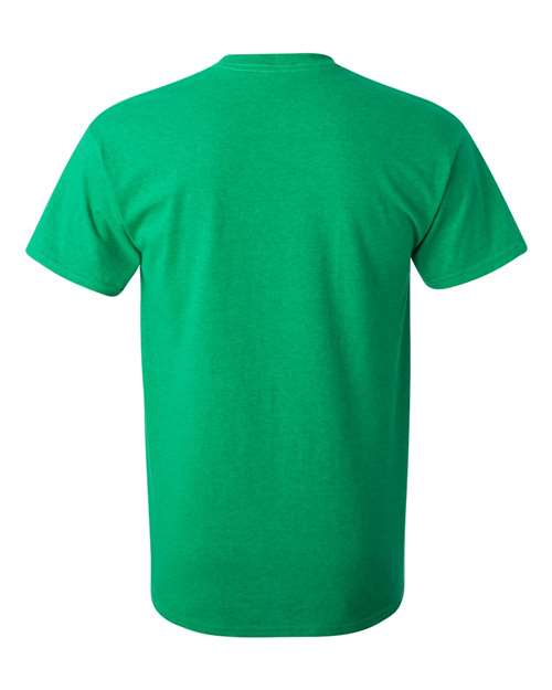 Gildan Women’s 1X1 Baby Rib Raglan Three-Quarter Sleeve Tee 2000 Antique Irish Green Custom Embroidered Business Logo