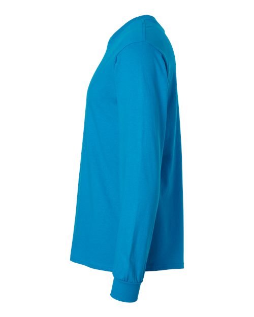 Gildan Ultra Cotton® Long Sleeve T-Shirt 2400 Sapphire