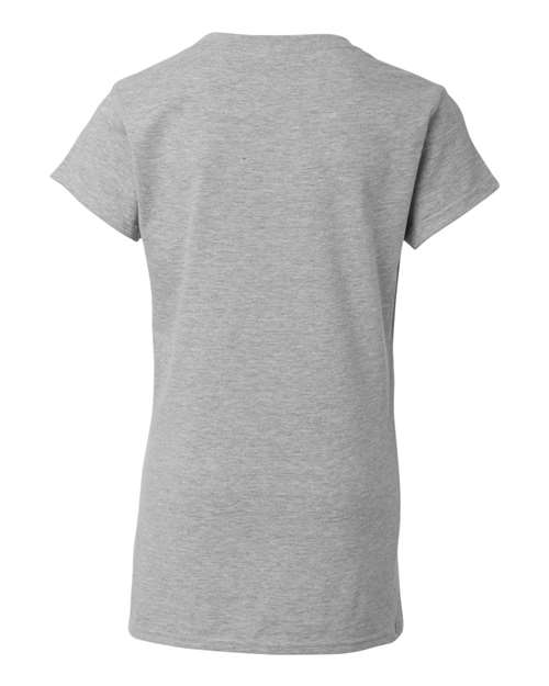 Gildan Softstyle® Women’s V-Neck T-Shirt 64V00L Custom Embroidered Business Logo