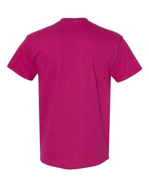 Gildan USA-Made Fine Jersey T-Shirt 5000 Berry Custom Embroidered Business Logo
